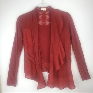 Anthropologie Meadow Rue Paso Doble Cardigan XS
